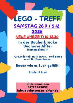 Lego-Treff im Herbst