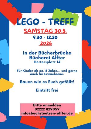 Lego-Treff im Mai