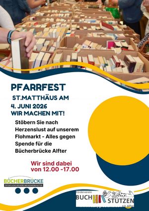 Buchstützen mit dabei beim Pfarrfest